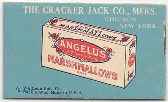E149 Cracker Jack Presidents Angelus Marshmallows